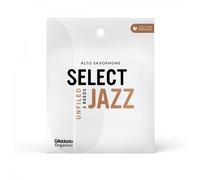 DAddario Organic Select Jazz Unfiled Alto Saxophone Reeds 2M (3 Pack)