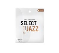 DAddario Organic Select Jazz Unfiled Alto Saxophone Reeds 2S (3 Pack)
