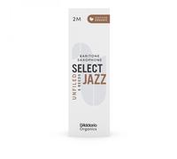 DAddario Organic Select Jazz Unfiled Baritone Sax Reeds 2M (5 Pack)