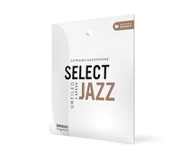 DAddario Organic Select Jazz Unfiled Soprano Saxophone Reeds 2H (3 Pack)