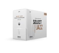 D'Addario Organic Select Jazz Unfiled Tenor Sax Reeds 2 Hard, 25-Pack | Organic Select Jazz Unfiled tenor sax reeds deliver rich tone, flexible response, strong projection and consistent jazz play.