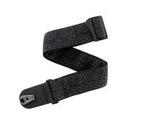 D'Addario Pad Locking Guitar Strap - Guitar Accessories - Electric Guitar Strap, Acoustic Guitar Strap, Acoustic Electric Guitar Strap & Bass Guitar Strap - Lightning Black Tubular