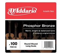 D'Addario PBB100 Phosphor Bronze Acoustic Bass Single Strings Long Scale, .100