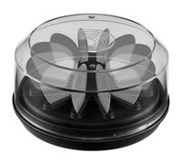 D'Addario Guitar Pick Holder 360, Case for Up to 12 Picks, Clear Lid, Gift for Musicians