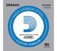 DAddario PL010 Single Plain Steel .010
