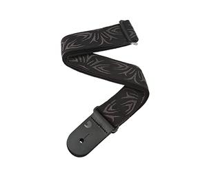 D'Addario Planet Waves 50F04 fabric strap Nylon fabric Dark Side Collection Barbed