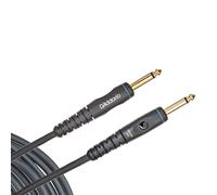 D’Addario Accessories Custom Series Guitar Cables - Instrument Cable with ¼ Inch Ends - High Performance Guitar Cord - For Guitars, Bass, Keyboards - Mono - Straight End, 5 feet