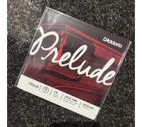 D'Addario Prelude Cello Single D String, 1/8 Scale, Medium Tension