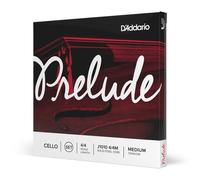 D'Addario Prelude Cello String Set, 4/4 Scale, Medium Tension