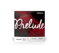 D'addario Prelude Violin String Set, 4/4 Scale, Medium Tension