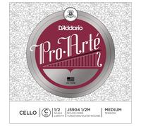 D'Addario Pro-Arte Cello Single C String, 1/2 Scale, Medium Tension