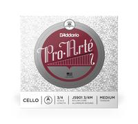 D'Addario Pro-Arte Cello Single A String, 3/4 Scale, Medium Tension