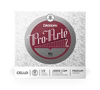 DAddario Pro-Arte Cello D String 1/2 Size Medium