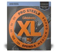 D'Addario Pro Steels 50-135 5-String Bass Strings, Long Scale, EPS160-5