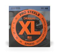 D'Addario Pro Steels Stainless Steel 10-46 Electric Guitar Strings, Regular