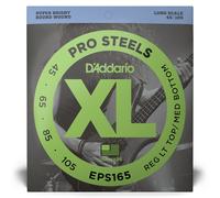 D'Addario Pro Steels Stainless Steel 45-105 Bass Strings, Long Scale [EPS165]