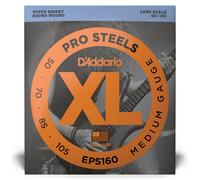 D'Addario Pro Steels Stainless Steel 50-105 Bass Strings, Long Scale [EPS160]