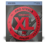 D'Addario Pro Steels Stainless Steel 55-110 Bass Strings, Long Scale [EPS230]