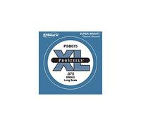 D'Addario PSB075 ProSteels Bass Guitar Single String, Long Scale, .075