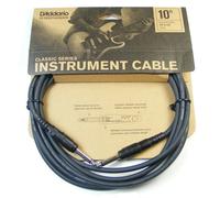 D'Addario PW-CGT-10 'Classic' Series Guitar Cable/Lead, Str-Str 10ft