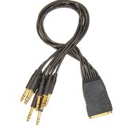 D'Addario PW-TRSB-01 DB25 Female TRS breakout cable