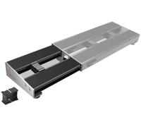 D'Addario XPND Pedalboard Core Expansion Kit - Adjustable Single Row Pedalboard Upgrade