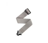 DAddario Auto Lock Polypro Guitar Strap Silver