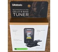 D'Addario PW-CT-28 Eclipse Rechargeable Tuner for Cello and Double Bass