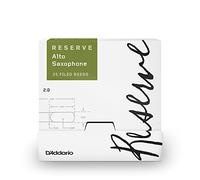 D'Addario Reserve Alto Saxophone Reeds, Strength 2.0, 25-box