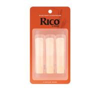 D'Addario Baritone Saxophone Reeds – Rico – Strength 2.0 – Pack of 3