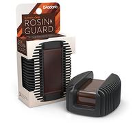 D'Addario Violin Rosin Guard with Dark Rosin - Rosin for Violin, Cello, Viola, Double Bass - Shock Absorbent - Magnetic Attachment - Easy Grip - Dishwasher Safe DRGBK-VR300