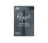 DAddario Royal Hemke Organic Soprano Saxophone Reeds 4 (10 Pack)