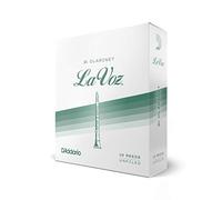 DAddario La Voz Bb Clarinet Reeds Medium-Soft (10 Pack)