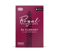 D'Addario Bb Clarinet Reeds Mitchell Lurie 4.0 Strength - 10-pack