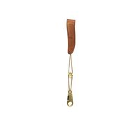 D'Addario Saxophone Neck Strap - For Alto Saxophone & Soprano Saxophone - Alto Sax Neck Strap - Padded - Leather - Brown/Brass