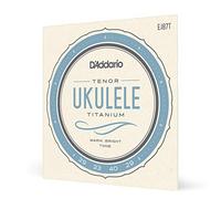 D'Addario Tenor Ukulele Strings, Titanium, EJ87T, 4-String Set, Pack of 1