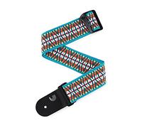 D'Addario Unisex Hootenanny Woven Sunrise Hootenanny Woven Guitar Strap (pack of 1)