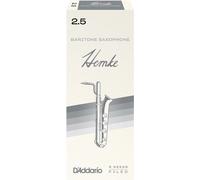 Rico RHKP5BSX250 Hemke 2.5 Strength Reeds for Baritone Sax (Pack of 5)