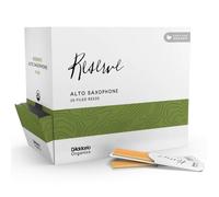 D'Addario Woodwinds ODJR01305-B25 Organic Reserve alto saxophone reeds, strength 3.0+, 25-pack