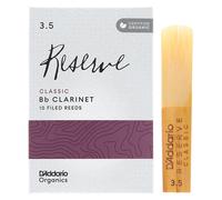 DAddario Organic Reserve Classic Bb Clarinet Reeds 3.5 (10 Pack)