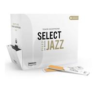 D'Addario Organic Select Jazz Filed Tenor Saxophone Reeds - Sax Reeds - Individually Sealed - 3 Soft, 25 Pack