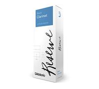 D'Addario Woodwinds Reserve Bass Clarinet Reeds, Strength 4.0, 5-Pack