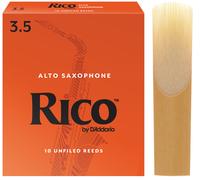 Rico by DAddario Alto Saxophone Reeds 3.5 (10 Pack)