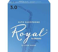 D'Addario Rico Royal Alto Sax Reeds #3.0 Ten Pack RJB1030