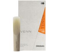 D'Addario VENN G2 Synthetic Tenor Sax Reeds - Tenor Saxophone Reeds with Advanced Synthetic Reed Construction of Polymer Fibers, Resin, Natural Cane - Strength 4.0