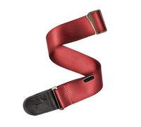 D'Addario Woven Guitar Strap - Guitar Accessories - Electric Guitar Strap, Acoustic Guitar Strap, Acoustic Electric Guitar Strap & Bass Guitar Strap - Red