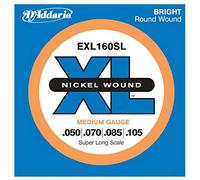 D'Addario XB050SL Nickel Wound Bass Guitar Single String, Super Long Scale, .050