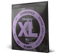 DAddario ECB84 Chromes Bass Guitar Strings Custom Light 40-100 Long
