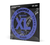 D'Addario ECG Flat Wound Chrome Electric Guitar Strings - choice of 4 gauges