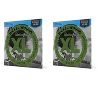 D'Addario XL Nickel Electric Guitar Strings - EXL117 - Medium Top/Heavy Bottom - Perfect Intonation, Consistent Feel, Reliable Durability - For 6 String Electric Guitars